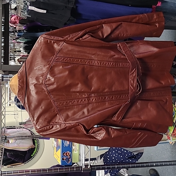 💋Avant Garde Leather Jacket - Picture 6 of 7